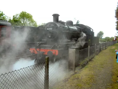 46443, LMS Ivatt 2MT 2-6-0